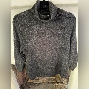 Sugarlips Charcoal Knit Top